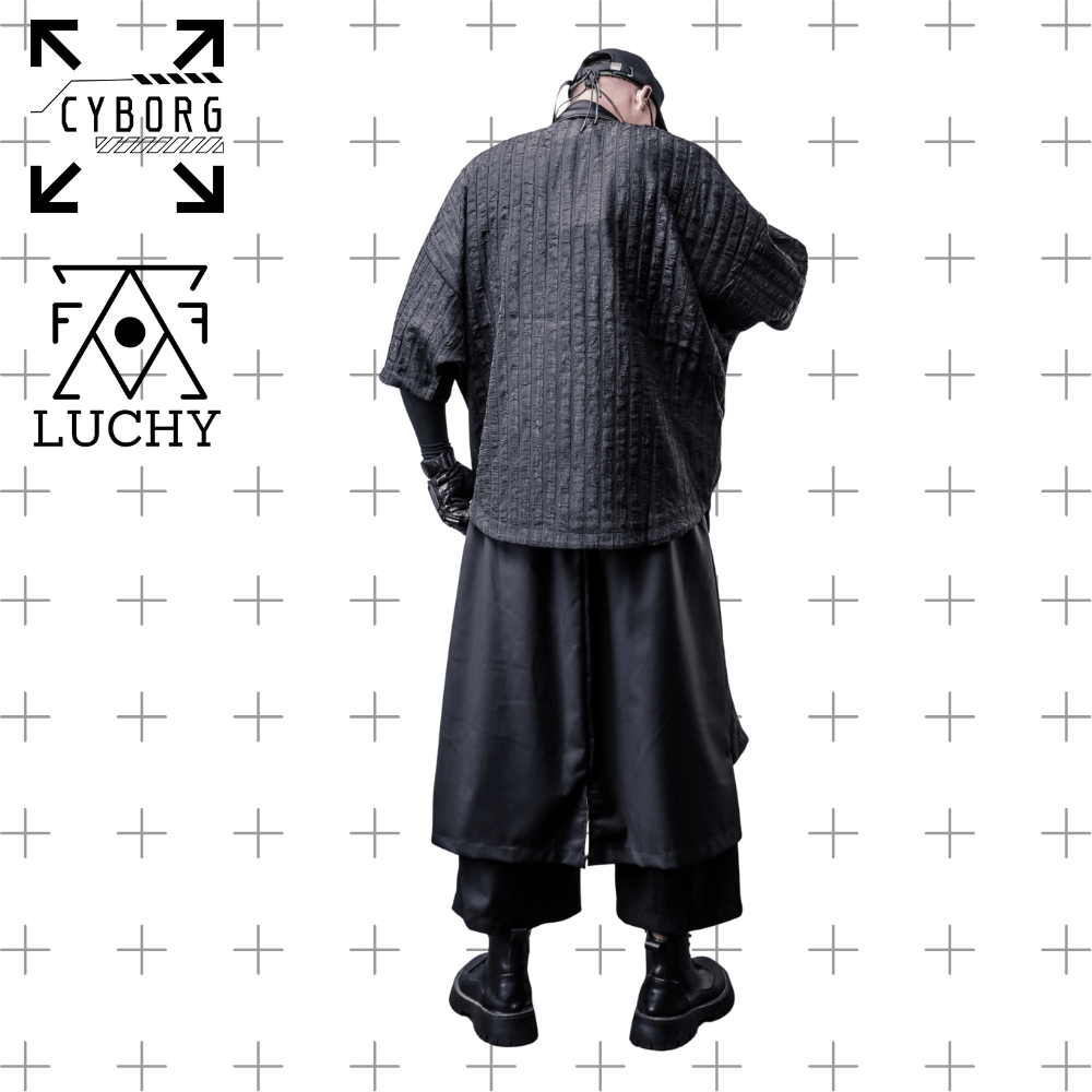 【CYBORG】アーバンシャドウ・立体ストライプPOLO - LUCHYテックウェア&サバゲー専門店