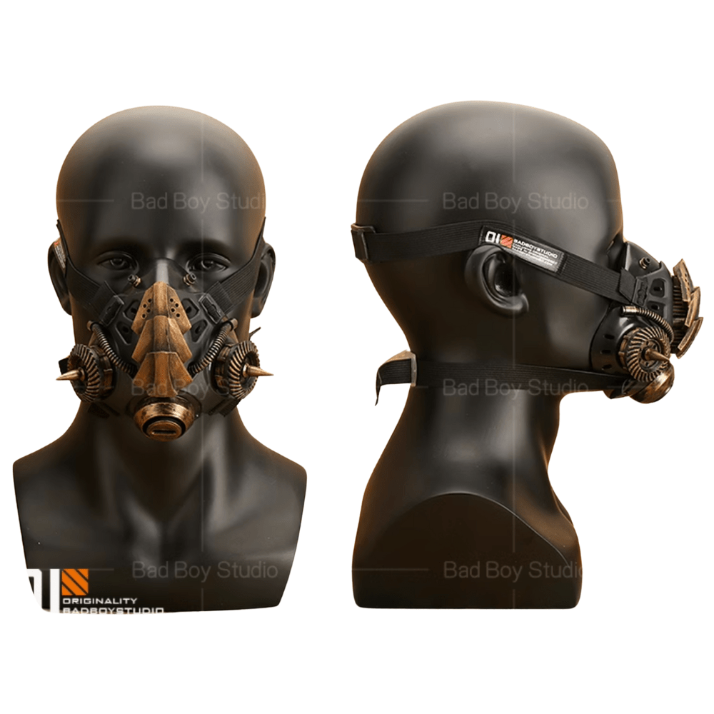 スチームパンクタクティカルマスク - LUCHYテックウェア&サバゲー専門店