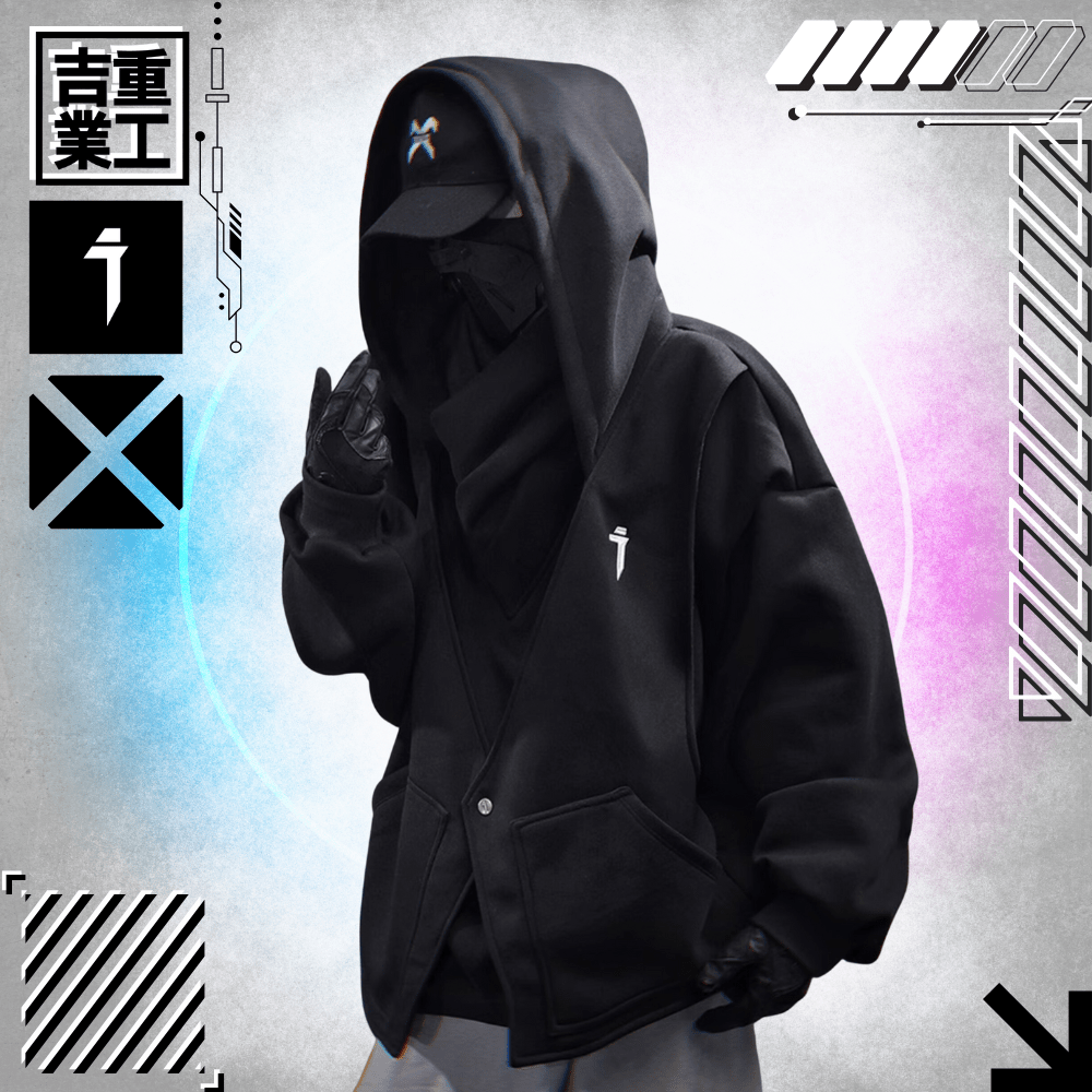 【吉業重工】スウェットルーズフィットフーディージャケット - LUCHYテックウェア&サバゲー専門店