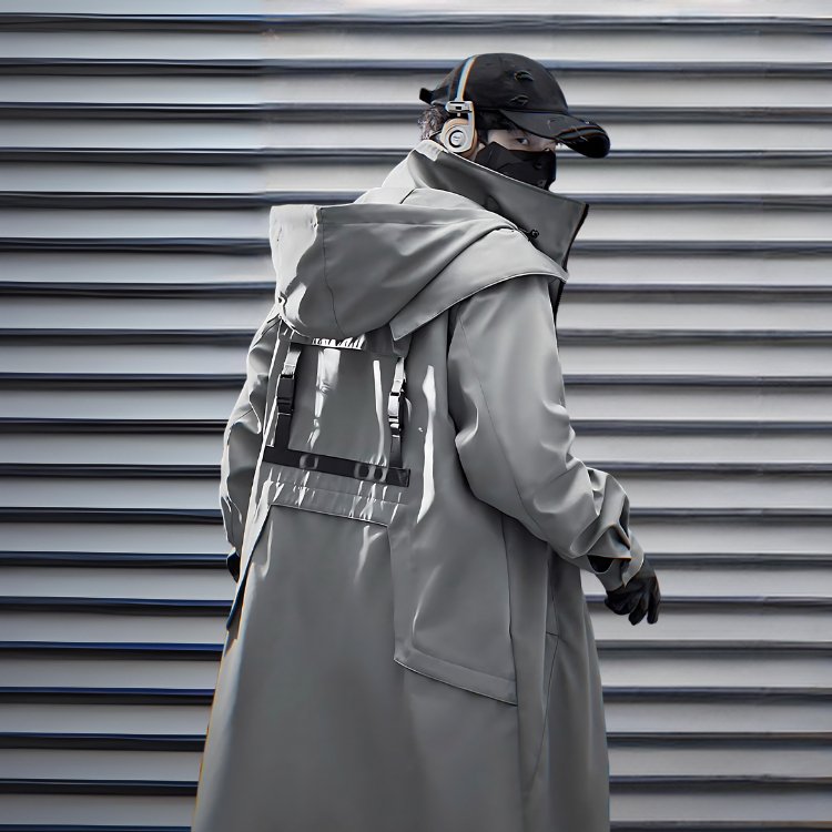 【吉業重工】テクノロングフードシェル - LUCHYテックウェア&サバゲー専門店