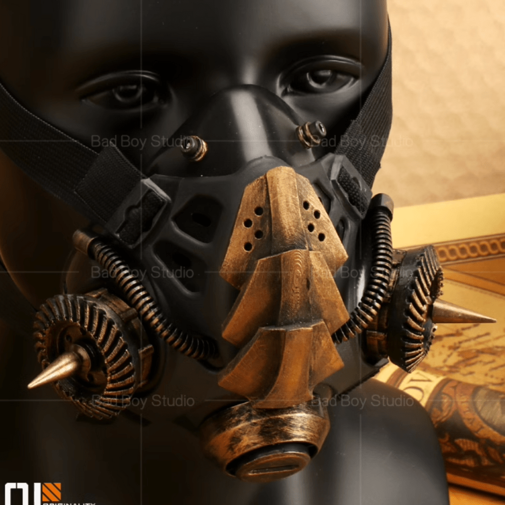 スチームパンクタクティカルマスク - LUCHYテックウェア&サバゲー専門店