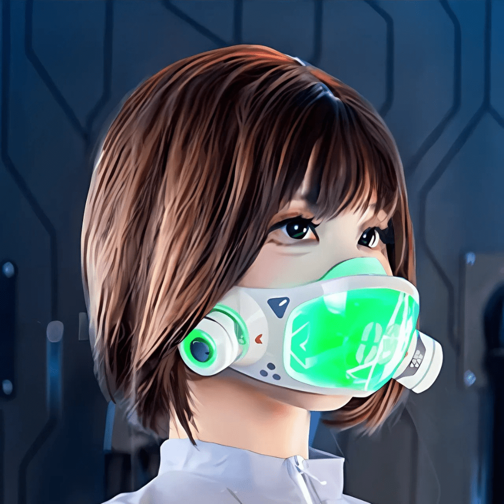 ネオンメカ・ライトアップタクティカルマスク - LUCHYテックウェア&サバゲー専門店