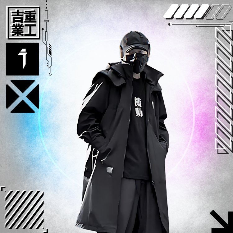 【吉業重工】テクノロングフードシェル - LUCHYテックウェア&サバゲー専門店