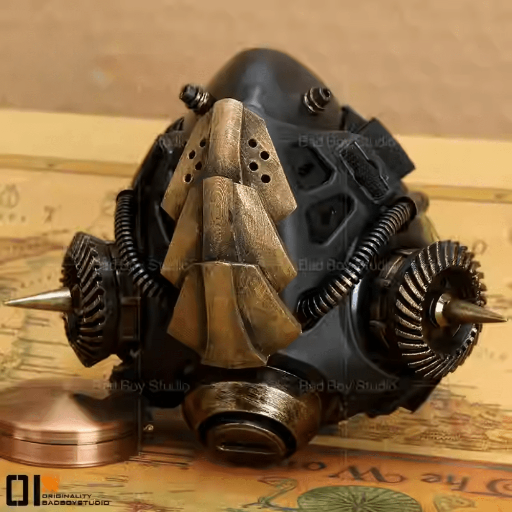 スチームパンクタクティカルマスク - LUCHYテックウェア&サバゲー専門店