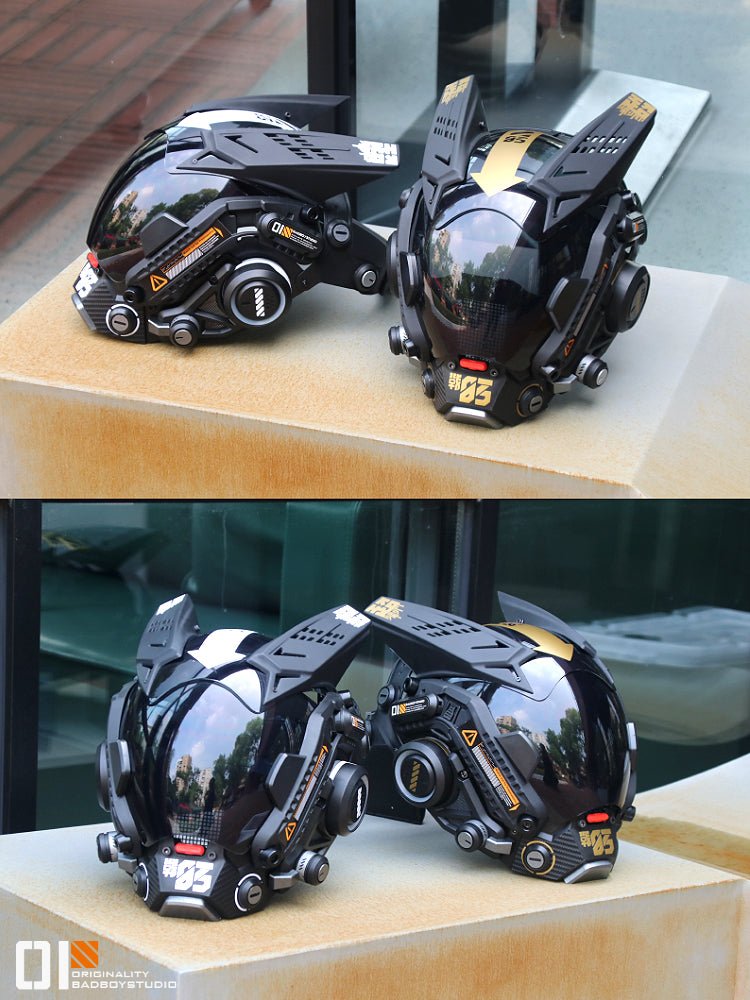 S/12【釈迦】サイバーパンクマスクフルフェイス - LUCHYテックウェア&サバゲー専門店