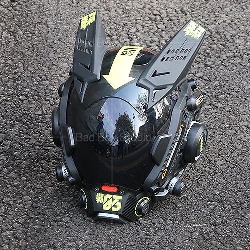 S/12【釈迦】サイバーパンクマスクフルフェイス - LUCHYテックウェア&サバゲー専門店