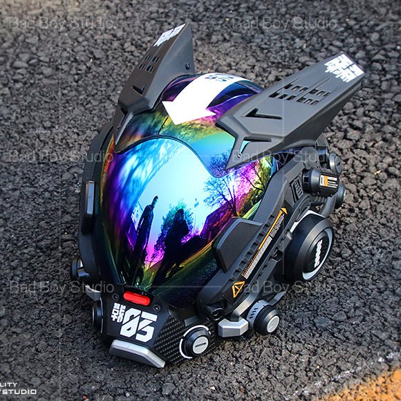 S/12【釈迦】サイバーパンクマスクフルフェイス - LUCHYテックウェア&サバゲー専門店