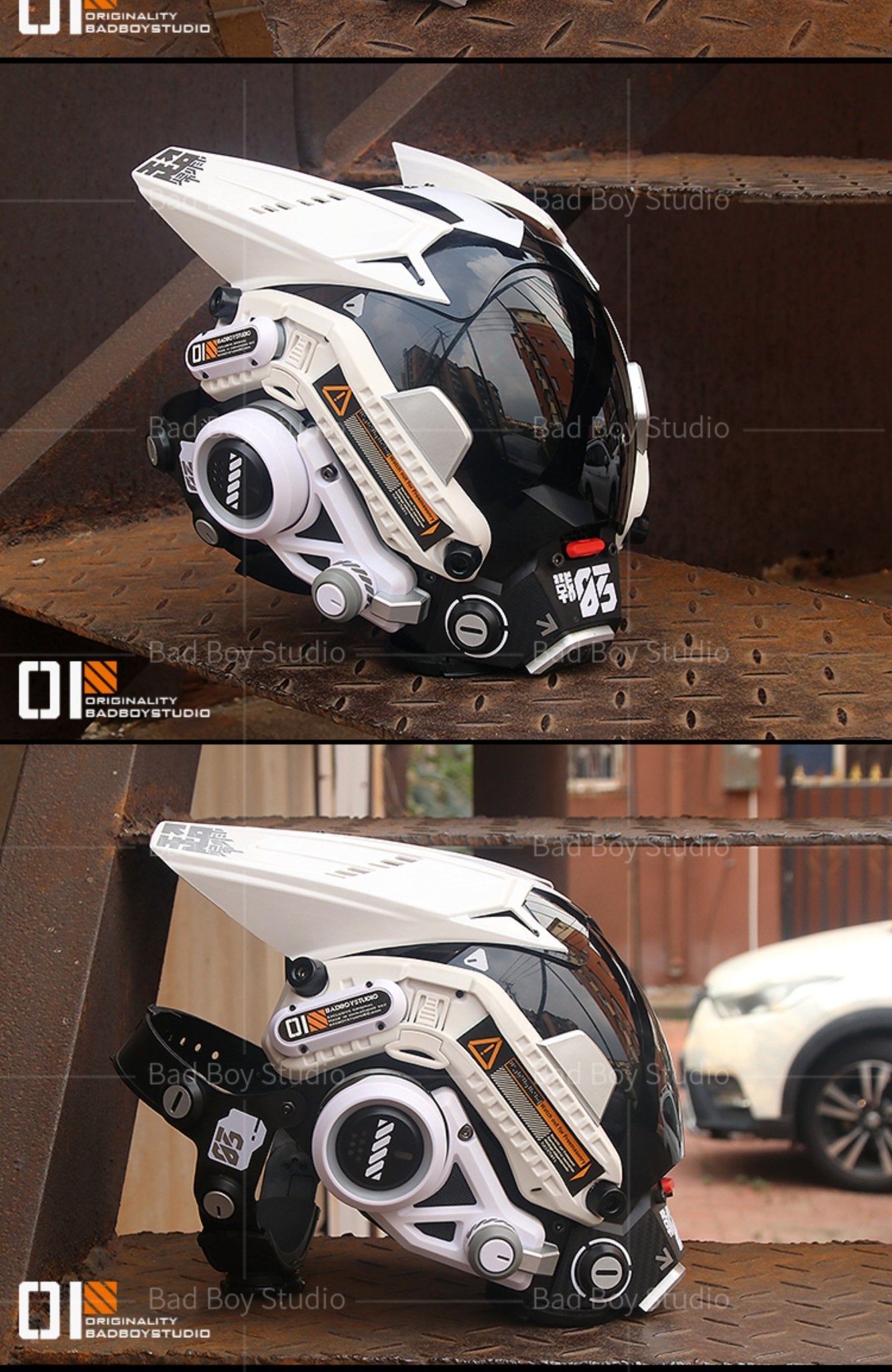 S/12【釈迦】サイバーパンクマスクフルフェイス - LUCHYテックウェア&サバゲー専門店