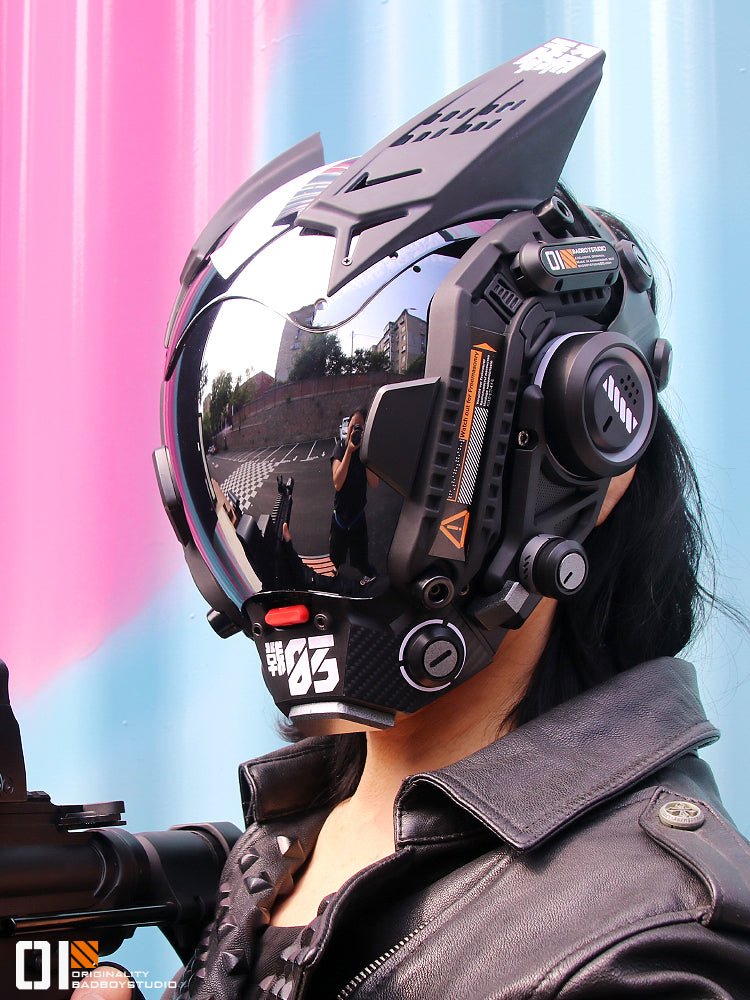 S/12【釈迦】サイバーパンクマスクフルフェイス - LUCHYテックウェア&サバゲー専門店