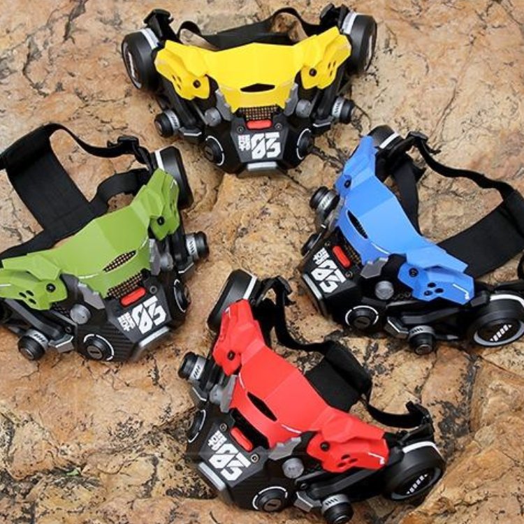 S/13【釈迦】サイバーパンクマスクハーフフェイス - LUCHYテックウェア&サバゲー専門店