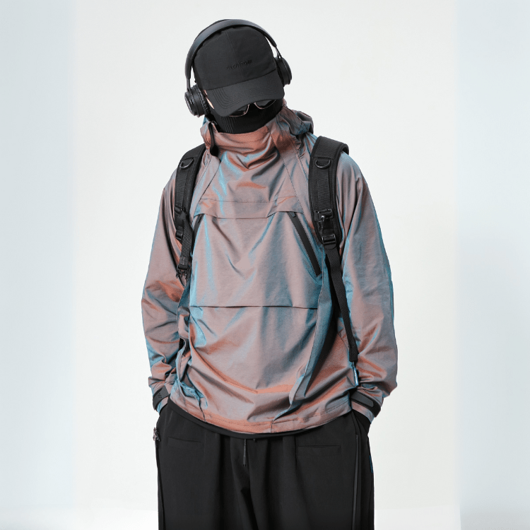 【SILENSTORM】ネオンフロー・光学変色シェルジャケット - LUCHYテックウェア&サバゲー専門店