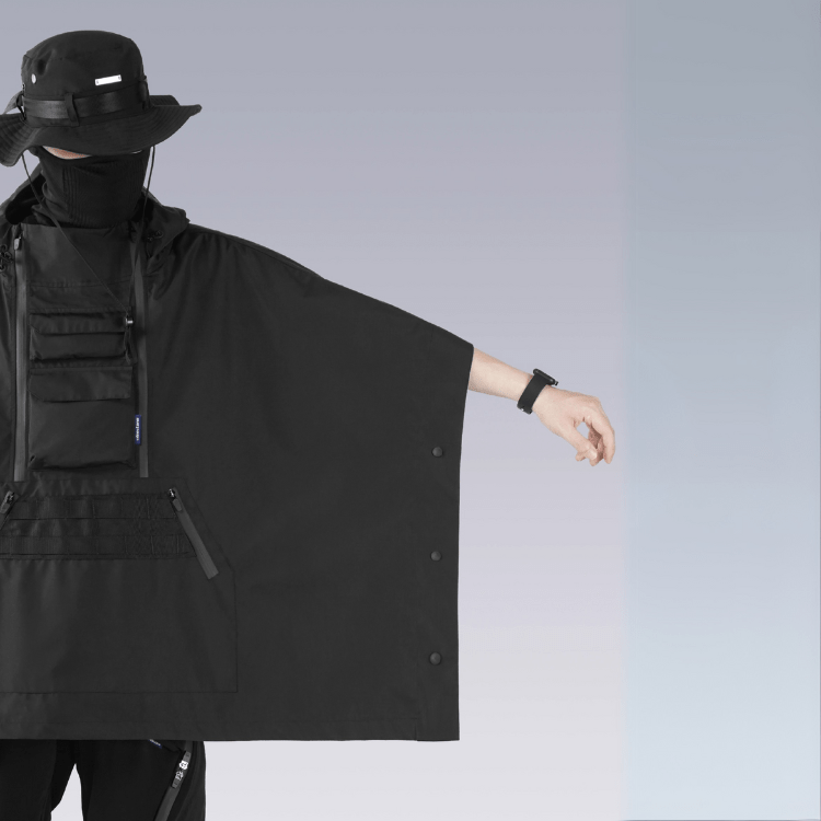 【SILENSTORM】ステルスシェル・タクティカルレインマント - LUCHYテックウェア&サバゲー専門店