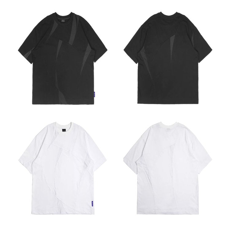 【SILENSTORM】ジオメトリックメッシュスライスTシャツ - LUCHYテックウェア&サバゲー専門店