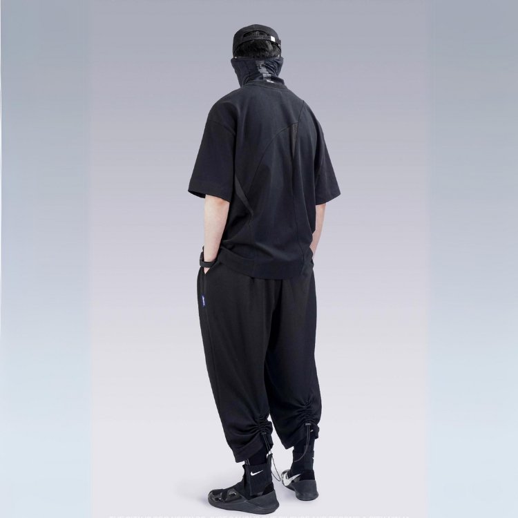 【SILENSTORM】ジオメトリックメッシュスライスTシャツ - LUCHYテックウェア&サバゲー専門店