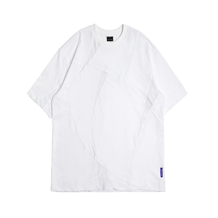 【SILENSTORM】ジオメトリックメッシュスライスTシャツ - LUCHYテックウェア&サバゲー専門店