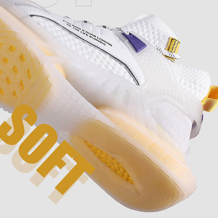 Mesh running sneakers