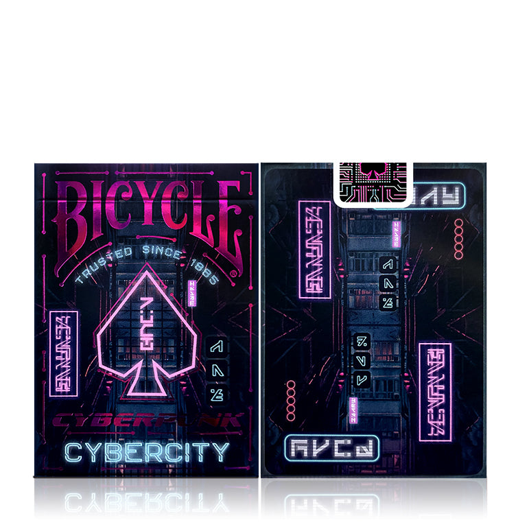 Cyberpunk playing cards