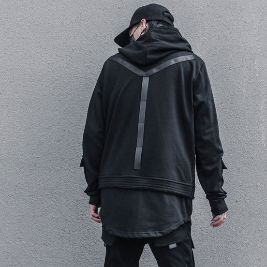 【CYBORG】ハイストリートフードパーカー - LUCHYテックウェア&サバゲー専門店