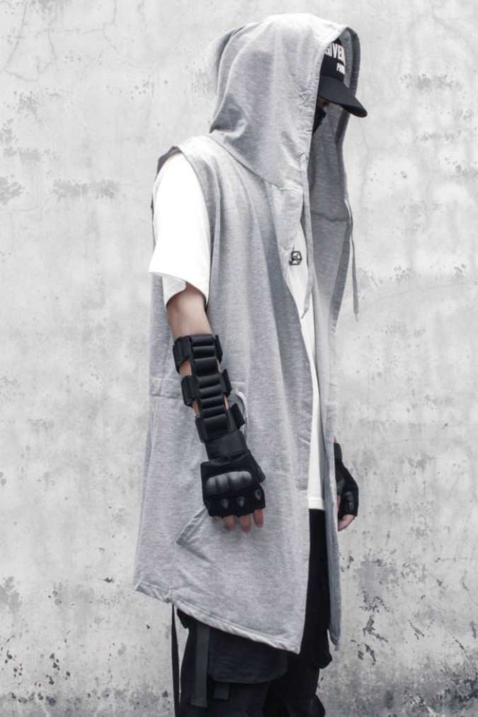 【CYBORG】ノースリーブフードケープ - LUCHYテックウェア&サバゲー専門店