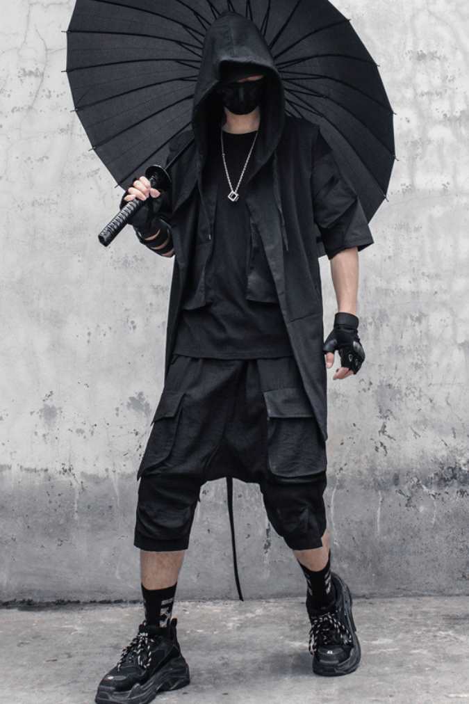 【CYBORG】ノースリーブフードケープ - LUCHYテックウェア&サバゲー専門店