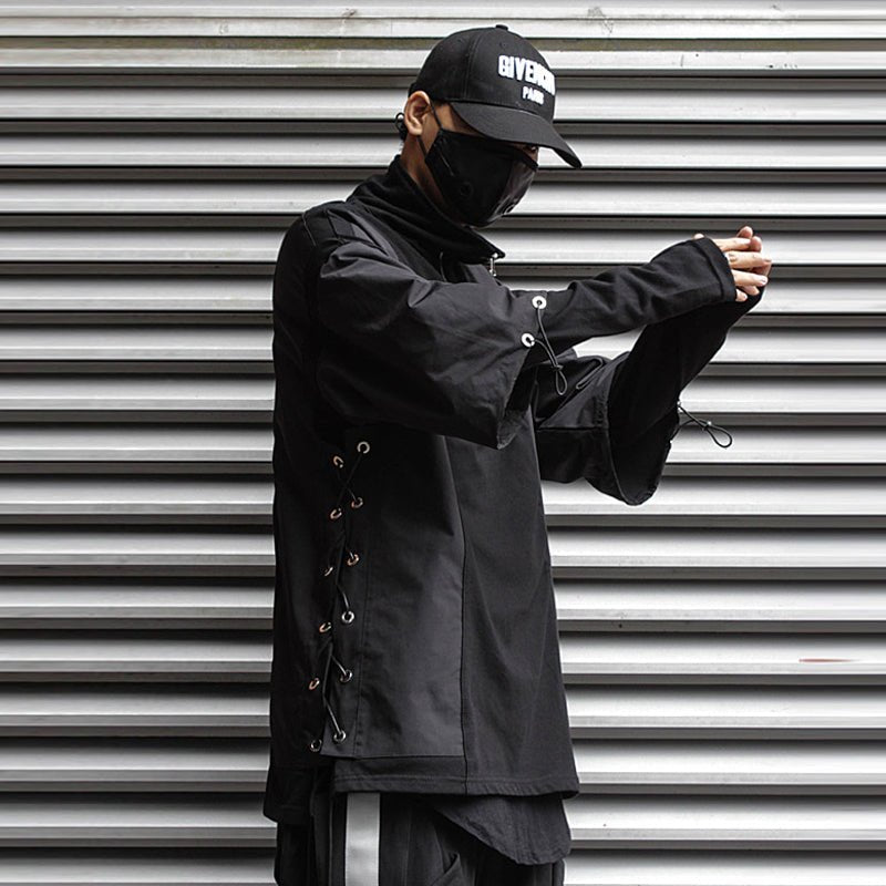 【CYBORG】ハイネックフェイクツーピースセーター - LUCHYテックウェア&サバゲー専門店