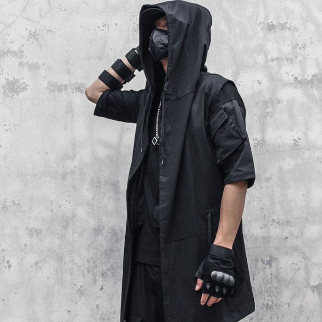 【CYBORG】ノースリーブフードケープ - LUCHYテックウェア&サバゲー専門店