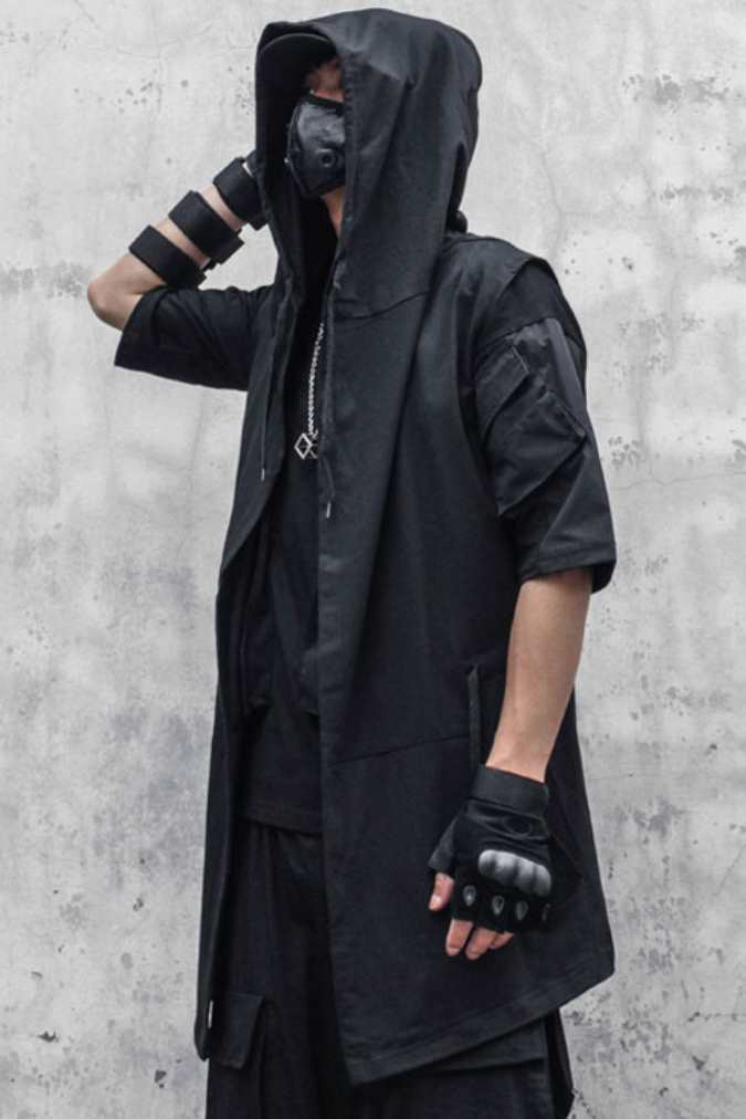 【CYBORG】ノースリーブフードケープ - LUCHYテックウェア&サバゲー専門店