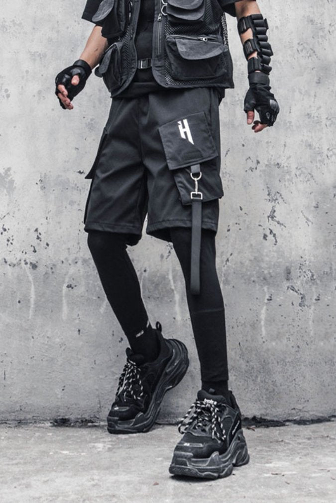 【CYBORG】フェイクツーピースレギンスパンツ - LUCHYテックウェア&サバゲー専門店