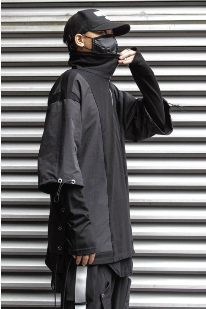 【CYBORG】ハイネックフェイクツーピースセーター - LUCHYテックウェア&サバゲー専門店