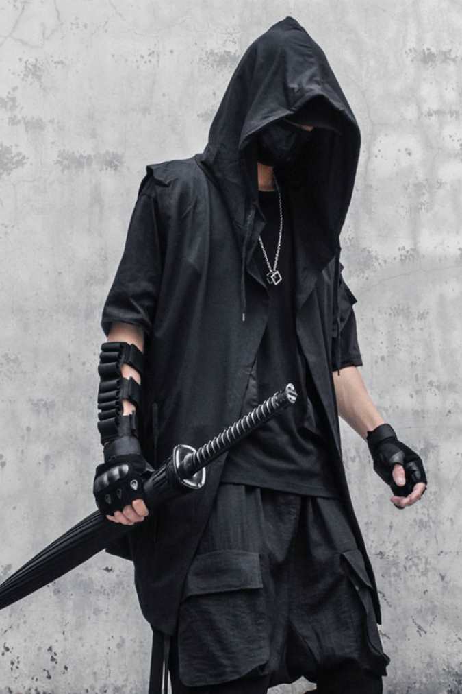 【CYBORG】ノースリーブフードケープ - LUCHYテックウェア&サバゲー専門店