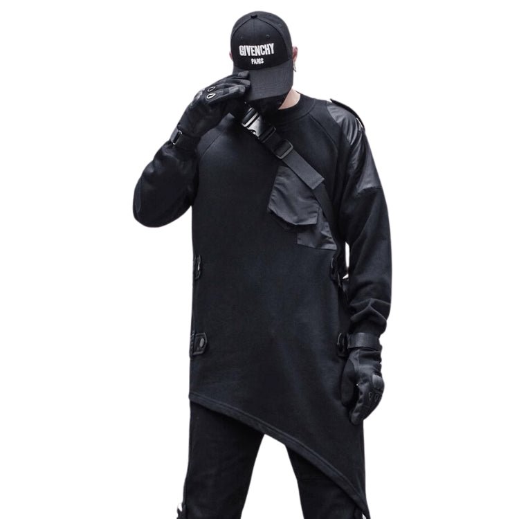 【CYBORG】ストリートアシンメトリーシャツ - LUCHYテックウェア&サバゲー専門店