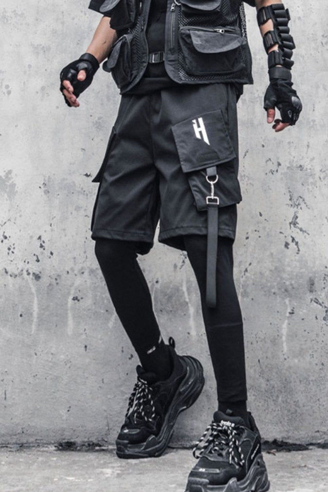 【CYBORG】フェイクツーピースレギンスパンツ - LUCHYテックウェア&サバゲー専門店