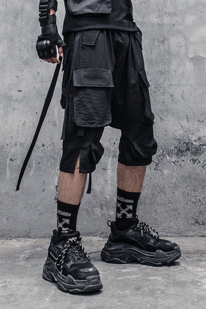 【CYBORG】マルチポケットハーレムパンツ - LUCHYテックウェア&サバゲー専門店