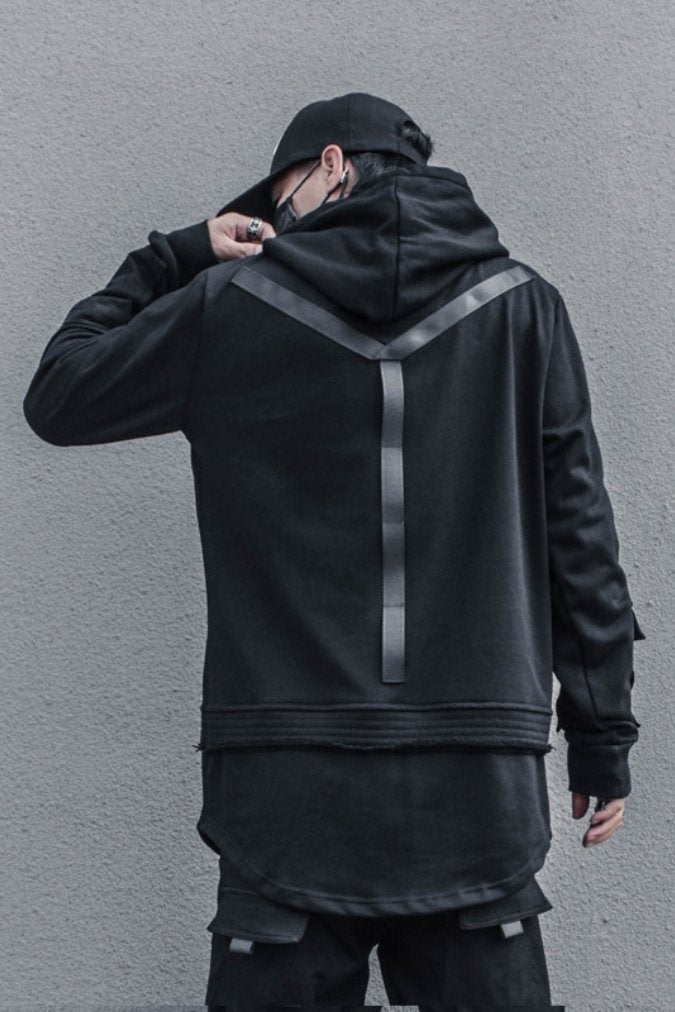 【CYBORG】ハイストリートフードパーカー - LUCHYテックウェア&サバゲー専門店