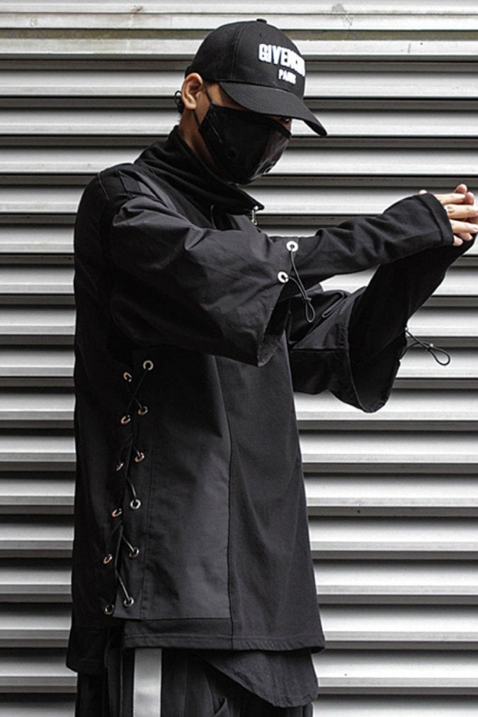 【CYBORG】ハイネックフェイクツーピースセーター - LUCHYテックウェア&サバゲー専門店