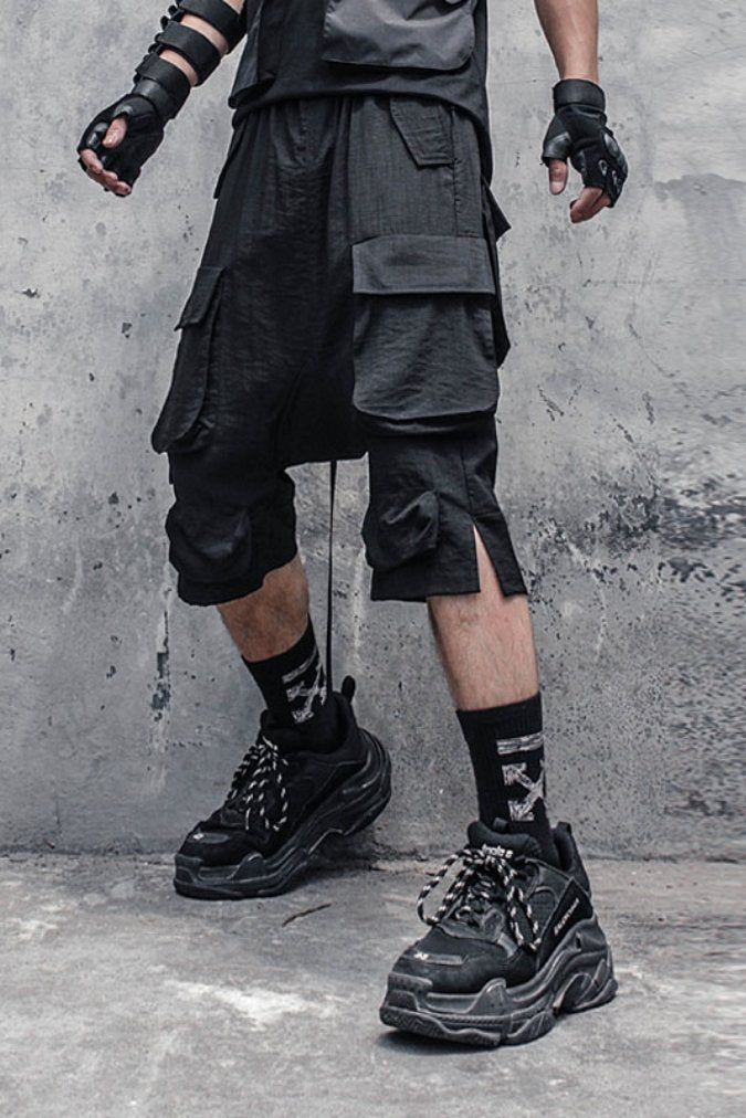 【CYBORG】マルチポケットハーレムパンツ - LUCHYテックウェア&サバゲー専門店