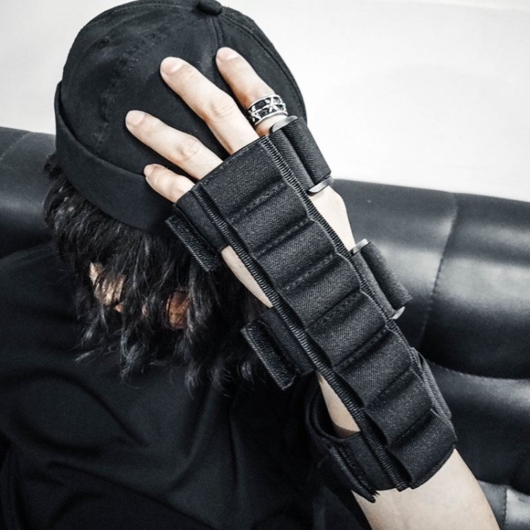 【CYBORG】ベルクロ弾丸バッグアームカバー - LUCHYテックウェア&サバゲー専門店