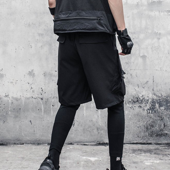 【CYBORG】フェイクツーピースレギンスパンツ - LUCHYテックウェア&サバゲー専門店