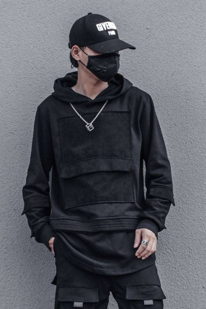 【CYBORG】ハイストリートフードパーカー - LUCHYテックウェア&サバゲー専門店