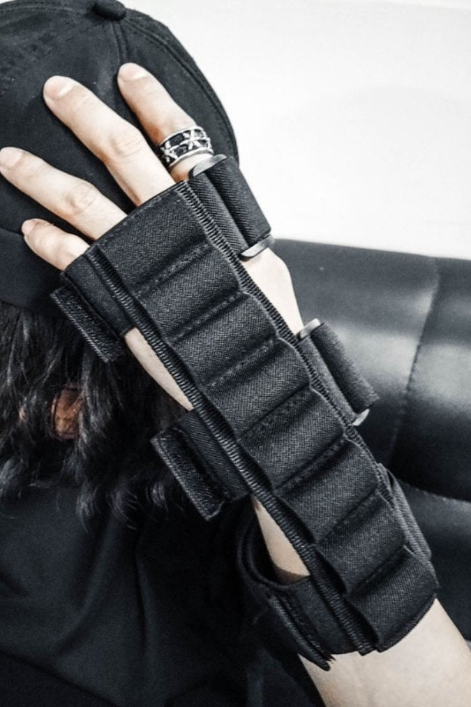 【CYBORG】ベルクロ弾丸バッグアームカバー - LUCHYテックウェア&サバゲー専門店