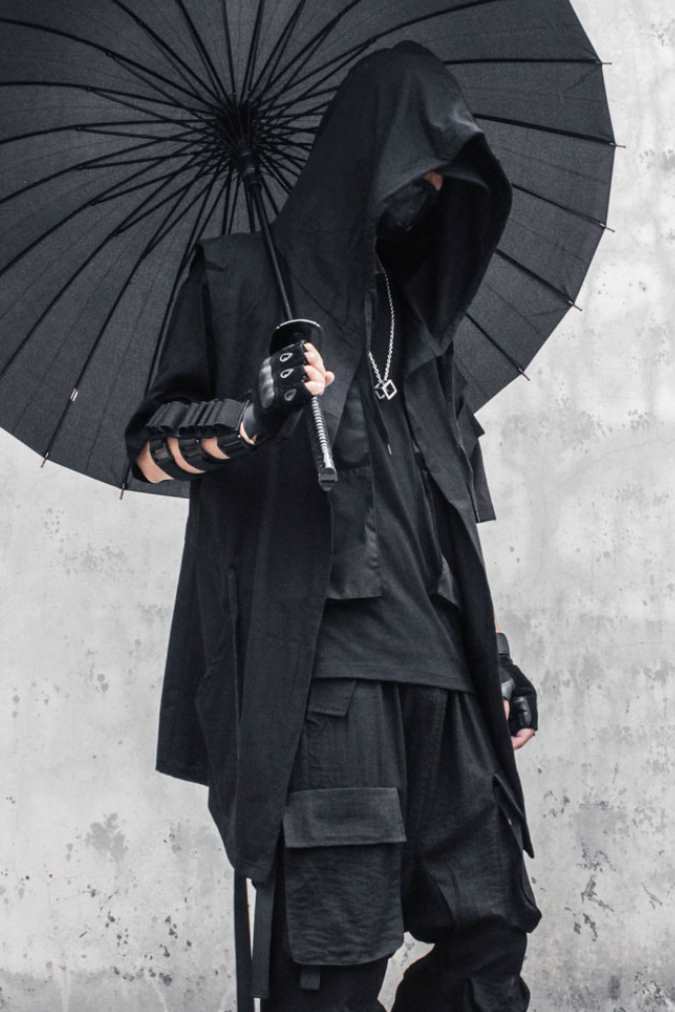 【CYBORG】ノースリーブフードケープ - LUCHYテックウェア&サバゲー専門店