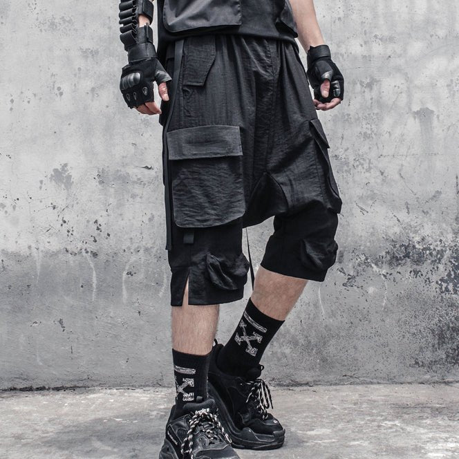 【CYBORG】マルチポケットハーレムパンツ - LUCHYテックウェア&サバゲー専門店