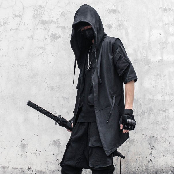 【CYBORG】ノースリーブフードケープ - LUCHYテックウェア&サバゲー専門店