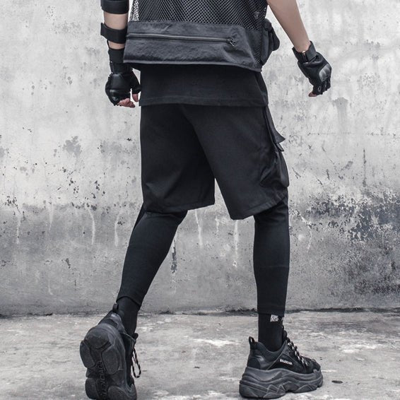 【CYBORG】フェイクツーピースレギンスパンツ - LUCHYテックウェア&サバゲー専門店