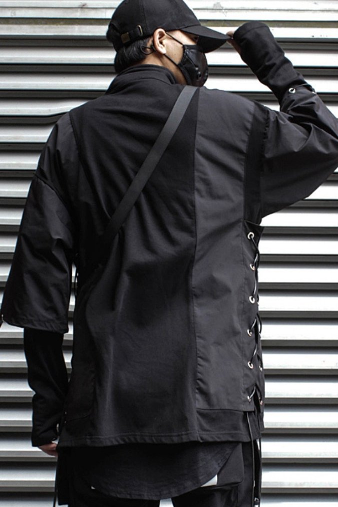 【CYBORG】ハイネックフェイクツーピースセーター - LUCHYテックウェア&サバゲー専門店