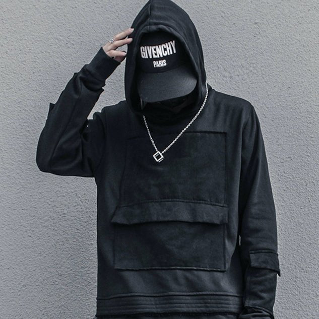 【CYBORG】ハイストリートフードパーカー - LUCHYテックウェア&サバゲー専門店