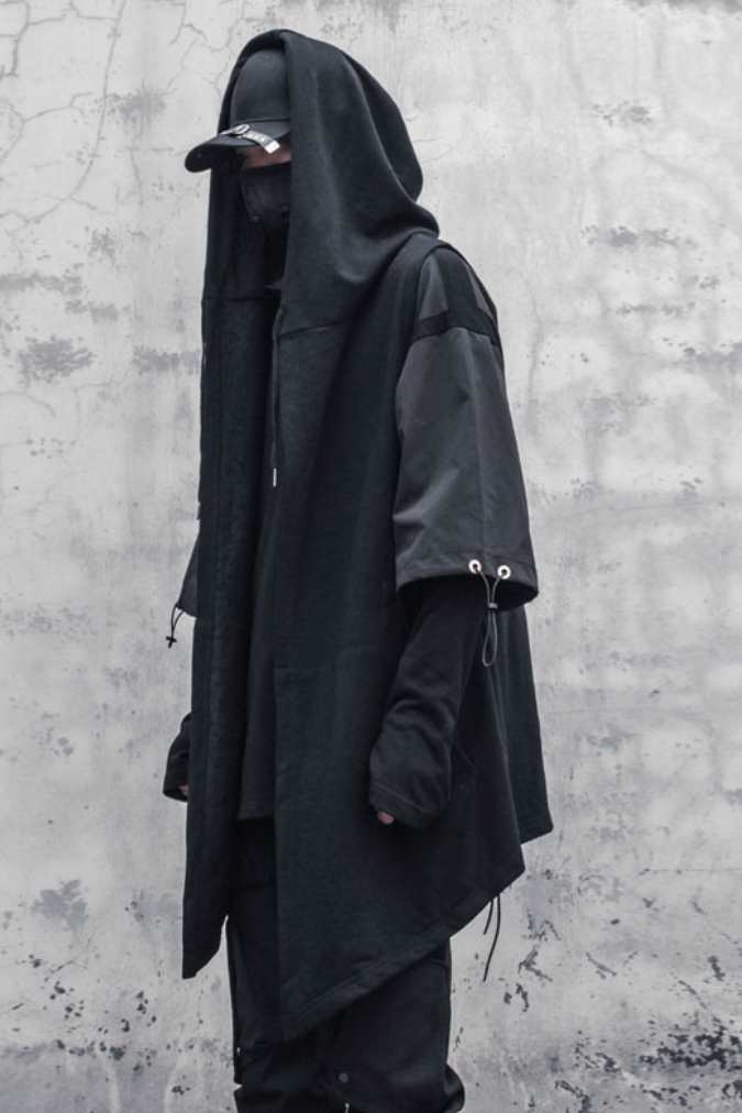 【CYBORG】ノースリーブフードケープ - LUCHYテックウェア&サバゲー専門店