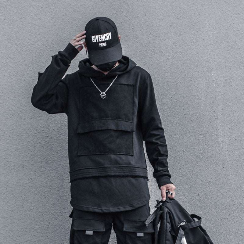 【CYBORG】ハイストリートフードパーカー - LUCHYテックウェア&サバゲー専門店