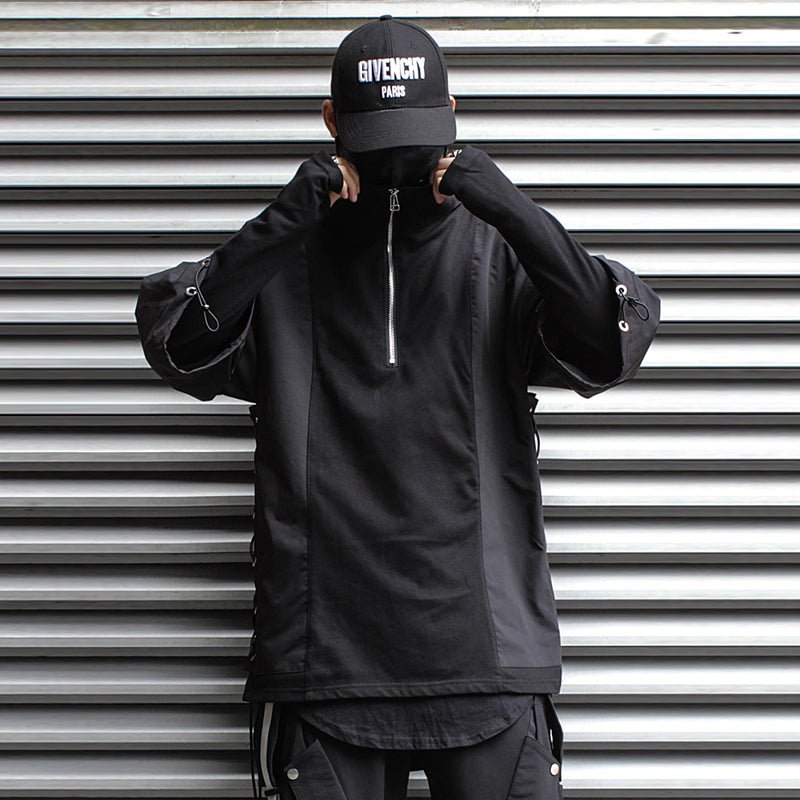 【CYBORG】ハイネックフェイクツーピースセーター - LUCHYテックウェア&サバゲー専門店