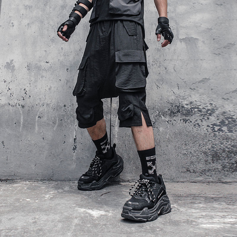 【CYBORG】マルチポケットハーレムパンツ - LUCHYテックウェア&サバゲー専門店